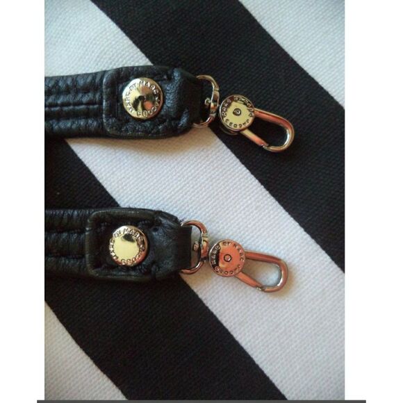 Marc by Marc Jacobs Clutch Marc  PERCY TURN LOCK Noir NWOT - Picture 5 of 6